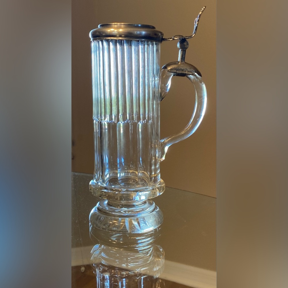 RARE Antique Signed Beer Stein